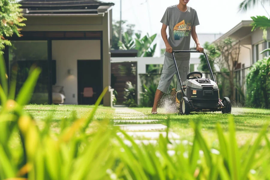 best cordless battery lawnmower