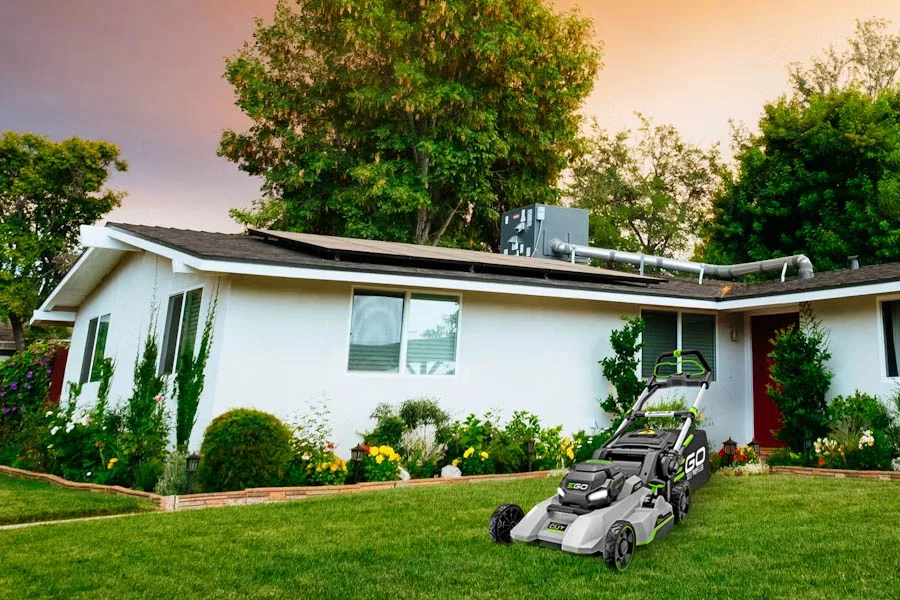 top self propelled lawn mower